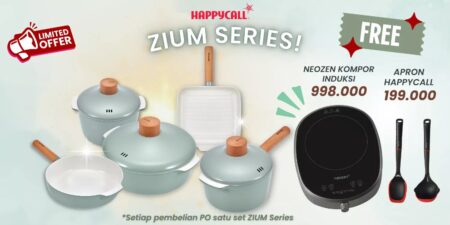 Alat masak Multifungsi Happycall Original untuk Memudahkan Memasak