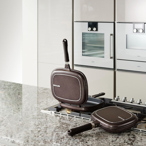 alat masak happycall double pan